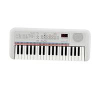 Electronic Keyboard Piano 37 Key USB Electronic Organ Electric Piano Digital Keyboard Musical Instrument For Beginner Introduction(White)