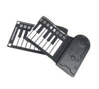 Electronic Keyboard Piano 49-key Hand-rolled Steel Portable Silicone Hand-rolled Piano Folding Beginner Electronic Piano