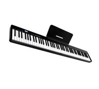Electronic Keyboard Piano 88-Keys Foldable Piano Multifunctional Digital Piano Portable Piano Ultra-thin Design Musical Instruments For Students(Black 1)