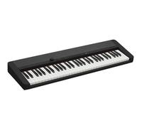 Electronic Keyboard Piano Electronic Organ 61 Keys Fashionable Electronic Keyboard Digital Piano 61different Timbre Level 3 Force Sensing(Black)