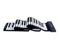 Electronic Keyboard Piano Hand Rolled Piano 88 Key Thickened Silicone MIDI Portable Folding Electronic Keyboard(Style 1)