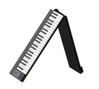 Electronic Keyboard Piano Portable Folding Piano 88 Keys Electronic Piano Musical Instrument Black English Musical Instrument