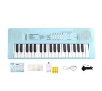 Electronic Keyboard Toy, 37 Key Kids Piano With Microphone And 10 Built In | Songs, Music Learning Toy For Boys And Girls, Sound Rhythm Coordination Finger Dexterity Memory, Birthday Gift For Home