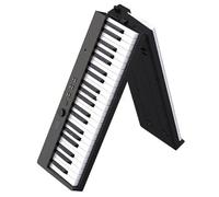 Electronic Keyboard Travel Piano 88 Key Portable Foldable Piano Electronic Keyboard Professional(Bk)