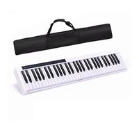 Electronic Keyboards 61-Key Portable Electric Piano Controller Piano Keyboard Adult Beginner Digital Piano Instruments With Case (Color : 02)