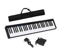 Electronic Keyboards 61-Key Portable Electric Piano Controller Piano Keyboard Adult Beginner Digital Piano Instruments With Case (Color : 01)