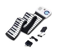 Electronic Keyboards 88-key Hand-rolled Piano Thickened Silicone Keyboard Adult Beginner Electronic Piano Instrument