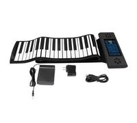 Electronic Keyboards 88-key Multifunctional Portable Hand-rolled Electronic Piano Instrument With Built-in Dual Speakers