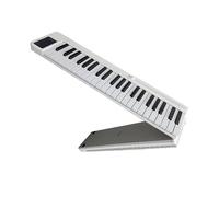 Electronic Keyboards Folding Piano Set 88-key Portable Electronic Piano With Built-in Dual Stereo Speakers (Color : White)