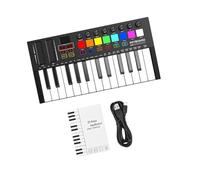 Electronic Keyboards For Adults 25key Keyboard Professional Electronic Music Portable Arranger Pad Keyboard Display Assignable Knob Button