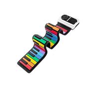 Electronic Keyboards For Adults 49 Keys Portable Flexible Digital Keyboard Compatible USB Out Rainbow Keys Gift!