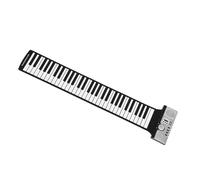 Electronic Keyboards For Adults 61-key Hand-rolled Piano With Speaker For Adults Silicone Electronic Keyboard