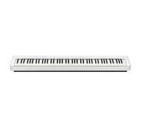 Electronic Keyboards For Adults Electric Piano 88 Keys Weight Hammer Suitable For Beginners Stylish And Portable Supports Two Power Supply(White)