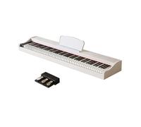 Electronic Keyboards Instrument Digital Piano 88 Keys Keyboard Piano Built-in Speakers Full Size Electric Piano For Beginner Adults With Triple Pedal And MIDI Connecting(White)
