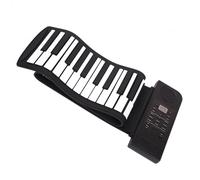 Electronic Keyboards Portable 61 Keys Roll Up Flexible Silicone Piano Electronic Keyboard Piano Instrument With Built-in Speaker