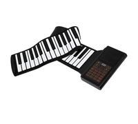 Electronic Keyboards Portable 61 Keys Roll-Up Piano Folding Electronic Piano Built-in Speaker Keyboard Instrument