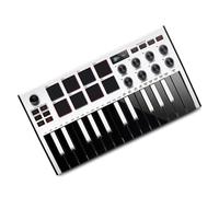 Electronic Keyboards Professional 25 Key USB Controller Musical Keyboard Instruments Synthesizer Piano For Studio (Color : 04)