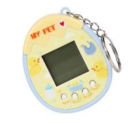 Electronic Keychain - Digital Virtual Toy Device, Mini Pocket Game Console, Interactive Screen Display, Long Battery Life, Easy Setup with Button Interface