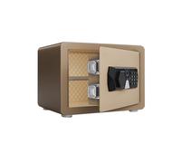 Electronic Keypad Lock Security Box,Steel Home Safe Box,Removable Shelf and Wall Mounting,for Jewelry Passport Documents(Color 1,35x25x25cm)