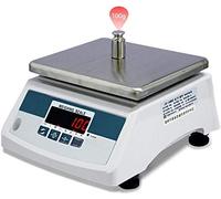 Electronic Kitchen 360° Waterproof Scale High Precision Electronic Industrial Digital Weighing Scale With Led Tare, Zero Function For Retail Outlet Store,White-6Kg/1G,White-30kg/5g