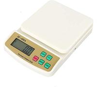 Electronic Kitchen High Precision Electronic Scale Digital Kitchen Weighing Abs Plastic Food Lcd Number Is Green The Display Is Clear For Store Kitchen,1Kg/0.1G,10kg/1g