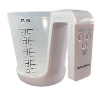 Electronic Kitchen Measuring Cup - Digital Food Scale 2 in 1 Weighing Cup with LCD Display for Solid Liquid, 4 Modes Tare Function | Precision Cooking Tool for Kitchen