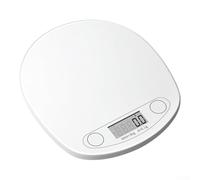 Electronic Kitchen Scale With High Precision Sensor, 5 Kg Capacity, Tare & Auto-Off Functions, Backlit LCD Display, 19X16x3 Cm (3KG-gram scale)