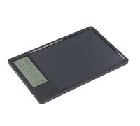 Electronic LCD Writing Tablet, Electronic Writing Board Electronic Calendar Saving for Home (Black)