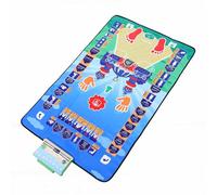 Electronic Learning Mat for Kids, Smart Interactive Educational Playmat with Pronunciation Guide, Multilingual Language Practice Toy for Toddlers