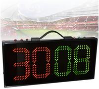 Electronic LED Football Substitution Board - Single-sided Display for Referees to Signal Player Changes During Matches