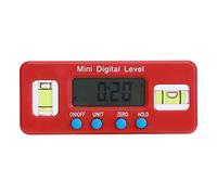 Electronic Level Digital Magnetic Measurement Tool Flexible Portable 100mm Mini Level Ruler for Working Table Saw Table Machinery Office