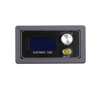 Electronic Load Aging Module for Battery Discharge Testing, Real-Time Monitoring of Voltage/Current/Power/Capacity, Smart Cooling & for AUTO Capacity Statistics, Black Plastic Housing (B)