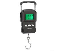 Electronic Luggage Scale with Tape Measure, 75kg Capacity, Portable Design for Easy Weighing