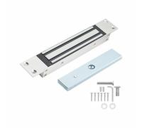 Electronic Magnetic Lock DC12V Single Door Electromagnetic Lock, 280kg/617.29lb Access Control System for Office Buildings, Residential Complexes and Factory Workshops Flush-mounted