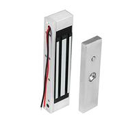 Electronic Magnetic Lock,Electric Door Lock DC12V Single Door electromagnetic Lock Fail Safe Maglock for Door Entry System (180kg-Surface Mounted)