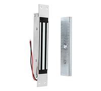 Electronic Magnetic Lock,Electric Door Lock DC12V Single Fail Safe Maglock for Door Entry System (180kg-concealed Installation)