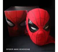 Electronic Mask Spider Man Mascara Spiderman Headgear Mask Cosplay Moving Eyes 1:1 Remote Control Elastic Toys Adults Kids Gift electric control