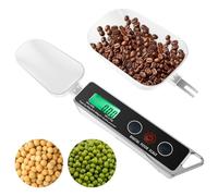 Electronic Measuring Spoon,Digital Measuring Spoons with 30/70ml Removable Spoons,from 0.05g to 500g,Kitchen Digital Scale Spoon with LCD Display for Baking,Spices,Medicine & Dispensing