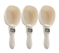 Electronic Measuring Spoon with Conversion, Adjustable Measuring Cup for Cooking, Foods Digital Measuring Scoop Scale, High Precision Kitchen Gadget with LCD Display for Pet Dog Cat Foods