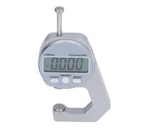 Electronic Measuring Tool, 2 Measurement Systems Electronic Thickness Gauge Rust Proof Aluminum Clear Viewing with LCD Display Screen for Paper