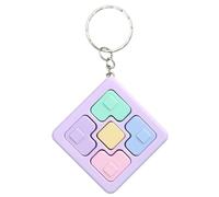 Electronic Memory Game, Battery Powered Handheld Memory Training Puzzle Game Toy, Portable Keychain Pendants for Kids, Children, Boys, Girls, Teens, Adults, Women, Men