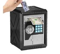Electronic Money Bank - Coin Savings Bank - Safe Coin Banks, Password Code Lock, ATM Cash Saving Can Toys for Children