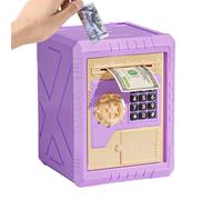 Electronic Money Bank for Kids | ATM Coin Bank - Safe Coin, Password Code Lock, Cash Saving Can Toys, Kids Banks for Real Money