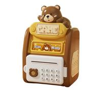Electronic Money Box - with Automatic Password Safe, Digital Cash Machine Toy for - for Home Playroom and as a Birthday Christmas Gift