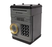 Electronic Money Saving Box, Smart ATM Piggy Bank Machine, Mini Safe Box with Password Lock, Secure Cash Organizer, Savings Bank with Digital Style, Kids Money Banks for Home Use