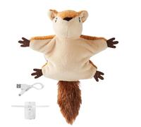 Electronic Motion Activated Cat Teaser - Fluttering Prey Lure, Realistic Squeaking Sounds, Automatic Random Movement, Rechargeable Catnip Bag | Jueg