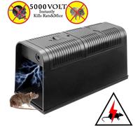 Electronic Mouse Trap Mice Rat Killer Electric Shock Rodent Zapper