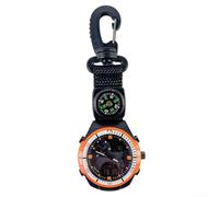 Electronic Multifunction Stopwatch With And Glow-in-the-Dark Display For Reliable Outdoor Timekeeping And Orientation(Orange)