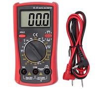 Electronic Multimeter Digital Multimeter LCD Display Voltage Resistance Current Tester Electric Meter for Laboratories Factories Radio Enthusiasts ABS Material 14x7.3x3.5cm