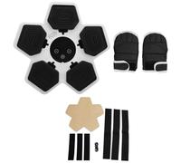 Electronic Music Boxing Machine for Kids Smart Music Boxing Machine for Kids Wall Mounted Boxing Trainer with Gloves (White)